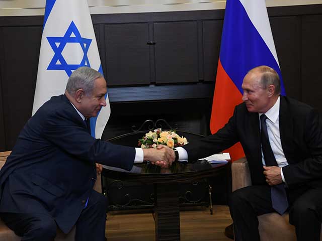 Встреча Биньямина Нетаниягу и Владимира Путина в Сочи 