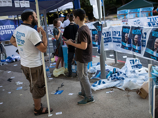 Подсчитаны 87% голосов: примерное равенство "Кахоль Лаван" и "Ликуд", арабский список на третьем месте