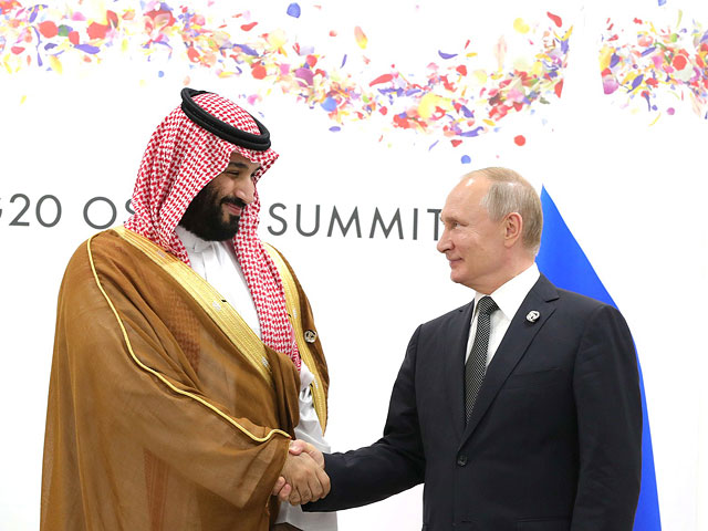 Мухаммад Бин Салман Аль Сауд и Владимир Путин