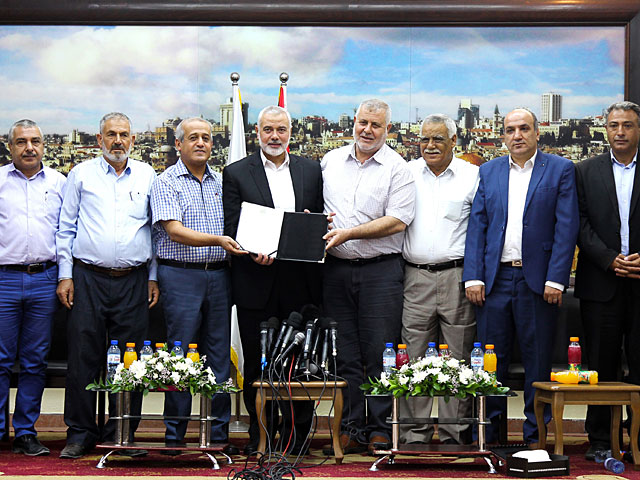 ХАМАС поддержал план палестинского национального примирения