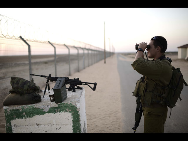 На границе Газы (архив)