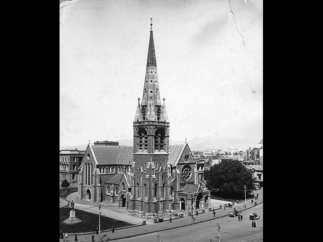 Англиканский собор в Крайстчерче, Новая Зеландия, 1905 год