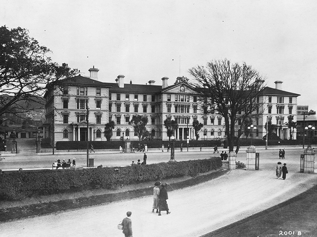 Правительственные здания в Веллингтоне, Новая Зеландия, 1910 год