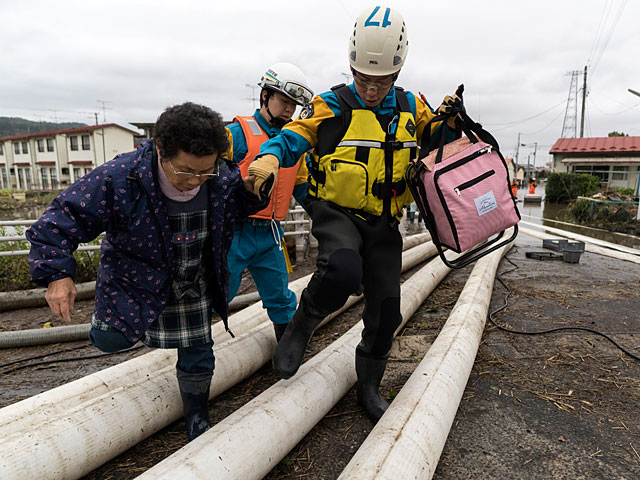 Последствия тайфуна "Хагибис" в Японии