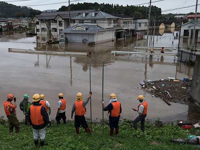 Последствия тайфуна "Хагибис" в Японии