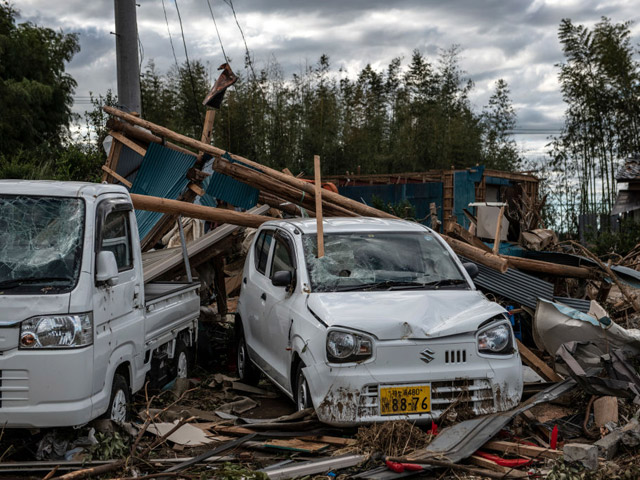 Тайфун "Хагибис" в Японии, около 80 погибших