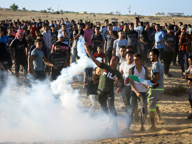 На границе Газы прошел самый малочисленный за последние месяцы "марш"