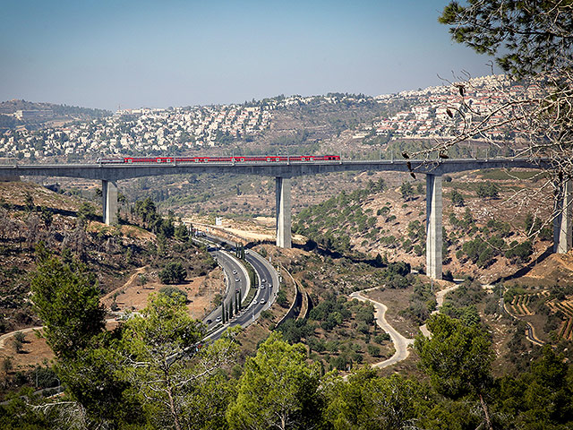 Приостановлено движение поездов между Иерусалимом и аэропортом имени Бен-Гуриона