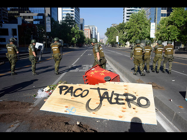 Массовые протесты в Чили: три недели хаоса. Фоторепортаж