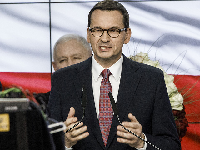 Глава правительства Польши Матеуш Моравецкий