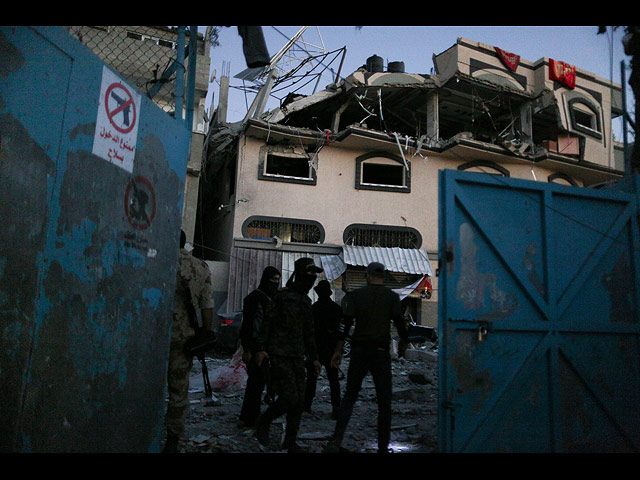 Ликвидация лидера террористов в Газе и обстрелы территории Израиля. Фоторепортаж