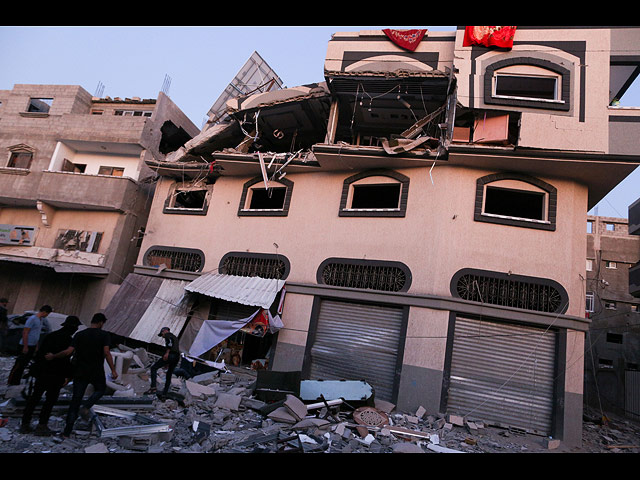 Ликвидация лидера террористов в Газе и обстрелы территории Израиля. Фоторепортаж