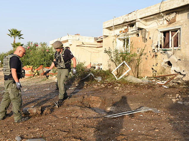 Ракета попала в дом в Ашкелоне, легко ранена женщина