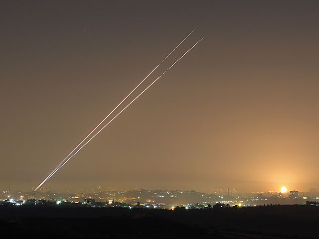 Несколько ракет запущены из Газы в сторону Сдерота