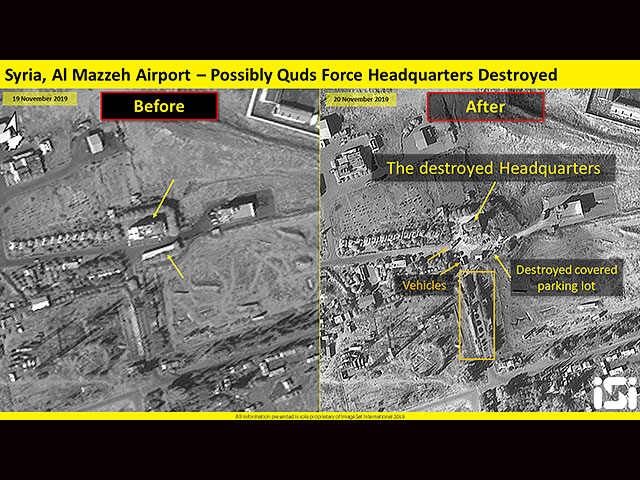 Компания ImageSat опубликовала снимки последствий аваиаударов по иранским объектам в Сирии