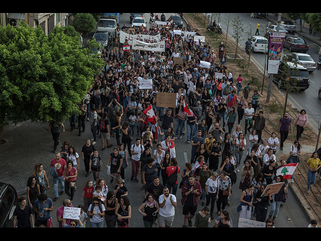 Акции протеста, поддержки и отчаяния в Ливане