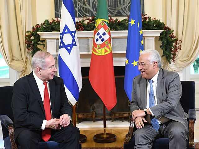 Состоялась встреча Биньямина Нетаниягу с премьер-министром Португалии Антониу Коштой