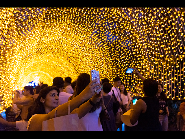 Рождественские торжества в Сингапуре 22 декабря 2019 года