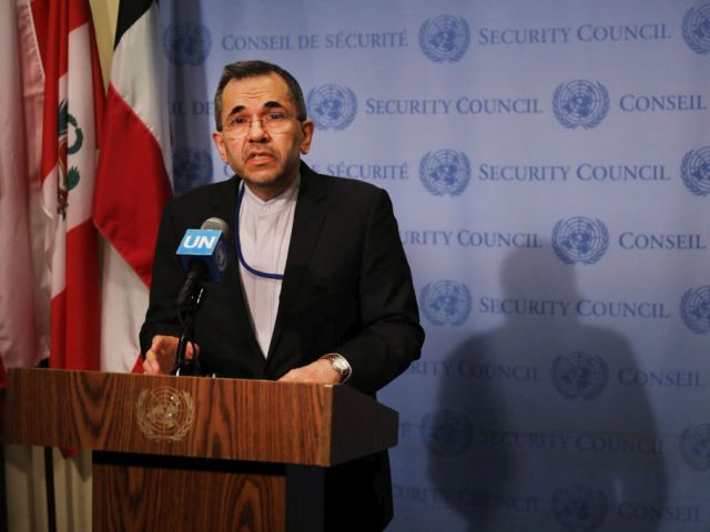 Постоянный представитель Ирана при ООН Маджид Тахт-Раванчи
