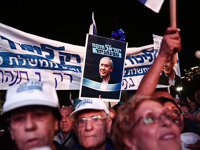 На площади "Габима" в Тель-Авиве состоится митинг в поддержку Биньямина Нетаниягу