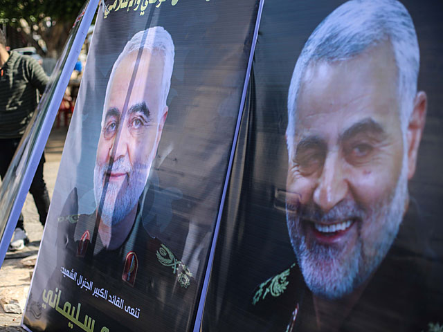 Жители Ирана выразили свой протест против ликвидации командующего силами "Кудс" Касема Сулеймани