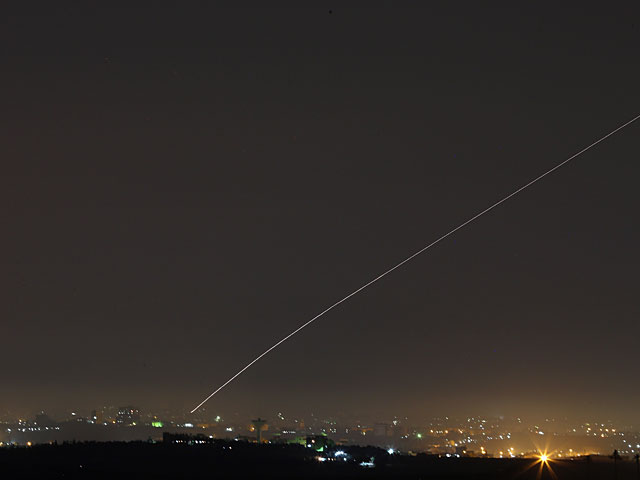 Территория Израиля вновь подверглась ракетному обстрелу из Газы