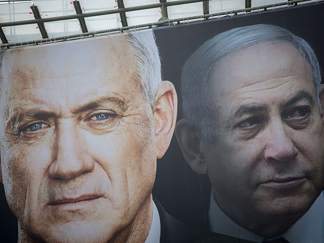 Опрос "Мидгам": 60% израильтян хотят, чтобы Нетаниягу и Ганц встретились на теледебатах