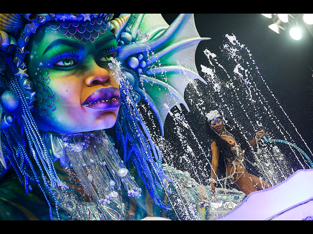 "Звезды Давида" на карнавале в Бразилии. Фоторепортаж