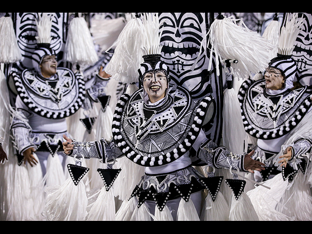 "Звезды Давида" на карнавале в Бразилии. Фоторепортаж