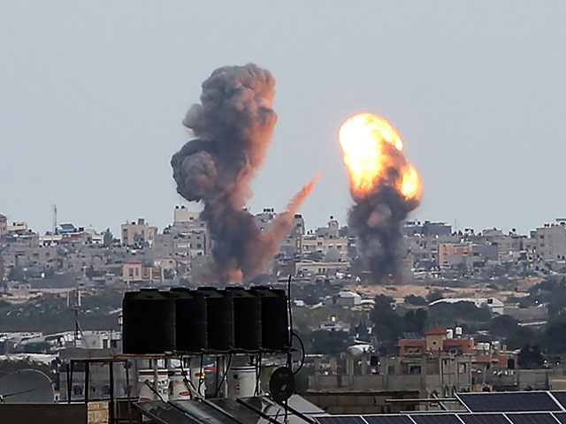 ВВС ЦАХАЛа наносят удары по сектору Газы