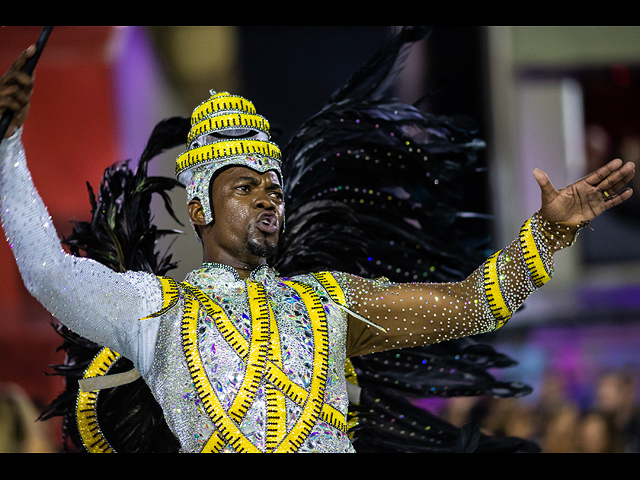 Кошки, байкеры и спартанцы: в Рио продолжается карнавал. Фоторепортаж
