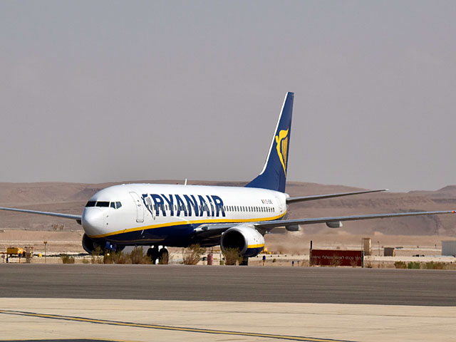 Ryanair отменяет полеты на маршрутах между Израилем и Италией