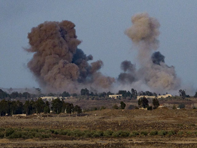 SOHR: ЦАХАЛ атакует объекты армии Асада и "Хизбаллы" на юге Сирии, есть убитые и раненые (иллюстрация)