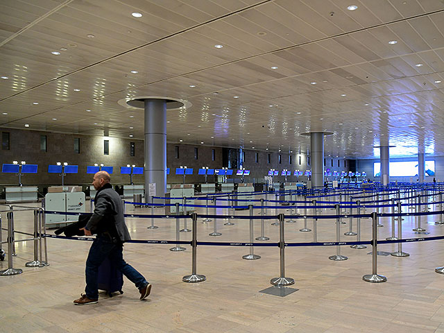 Аэропорт Бен-Гурион переходит на режим работы Судного дня