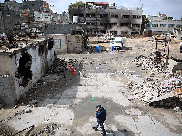 Число жертв пожара на рынке в секторе Газы возросло до 14