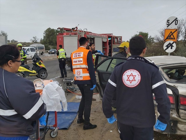 ДТП в Негеве: один человек погиб, трое травмированы