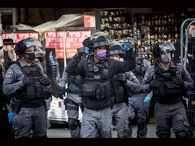 Попытка полиции навести "карантинный" порядок в Меа Шеарим