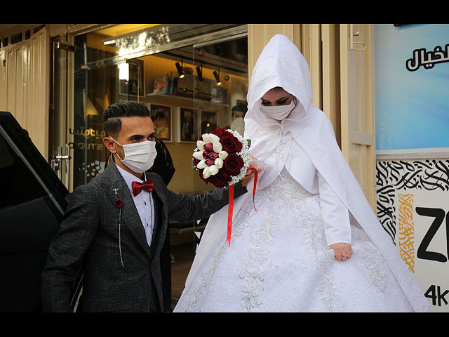 Свадьба в условиях карантина. Фоторепортаж из Хан-Юниса