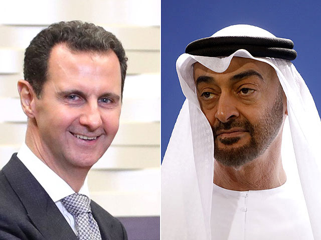 Асад и наследник престола ОАЭ обсудили борьбу с коронавирусом