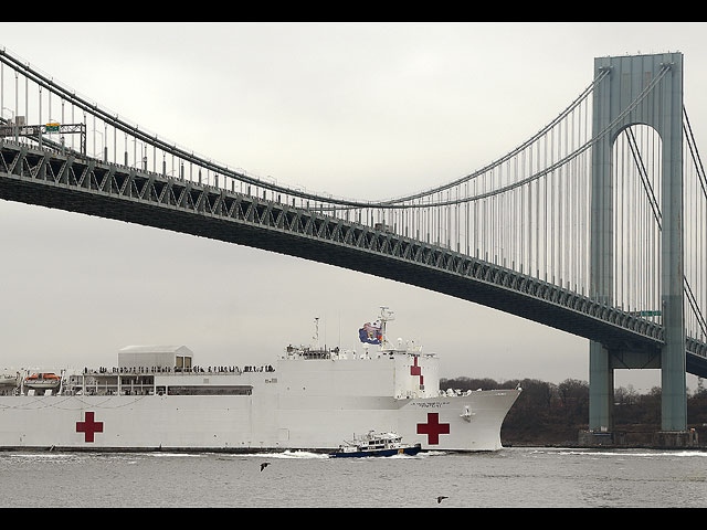 ВМС США вступают в борьбу за здоровье нации. Фоторепортаж