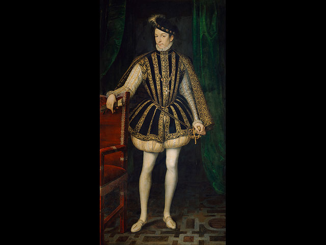 Франсуа Клуэ. Портрет французского короля Карла IX. 1563 год