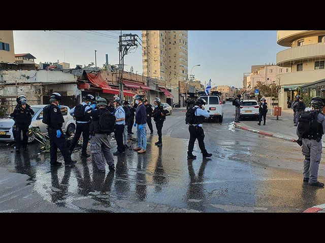 В Яффо вспыхнули беспорядки после задержания нарушителя инструкций минздрава