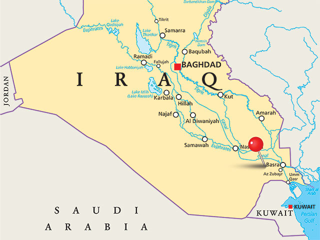 Ракетный обстрел разрабатываемого США иракского месторождения
