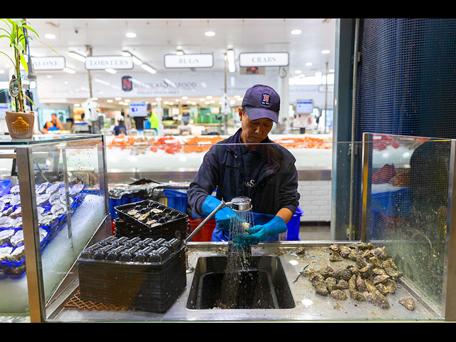 Сиднейский рыбный рынок в условиях карантина. Фоторепортаж