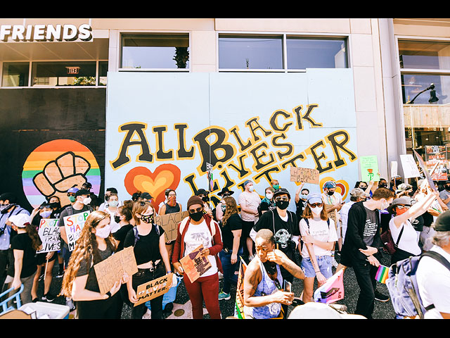 Марш All Black Lives Matter в Лос-Анджелесе. Фоторепортаж