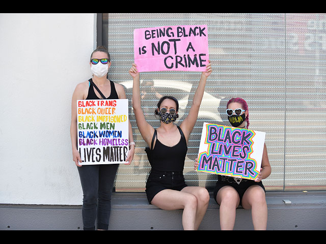 Марш All Black Lives Matter в Лос-Анджелесе. Фоторепортаж