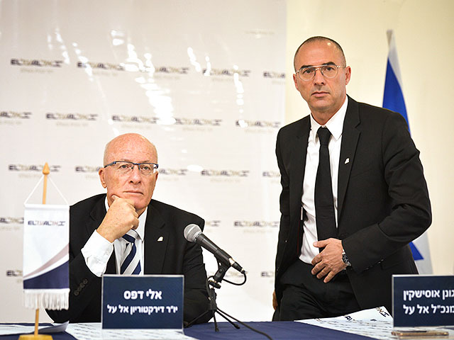 Слева направо: председатель совета директоров El Al Эли Дефес и генеральный директор El Al Гонен Усишкин