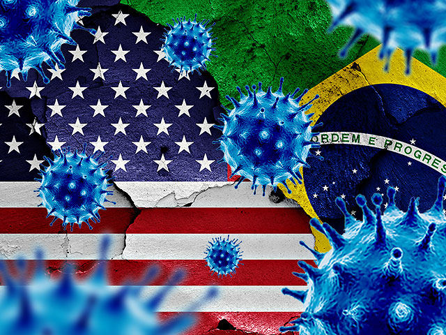 Коронавирус в мире: больше всего заразившихся и умерших в США и Бразилии, самая высокая летальность в Бельгии и Франции