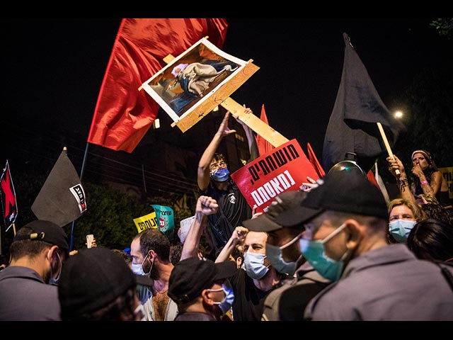 Протест в Иерусалиме: против Нетаниягу и действий правительства. Фоторепортаж