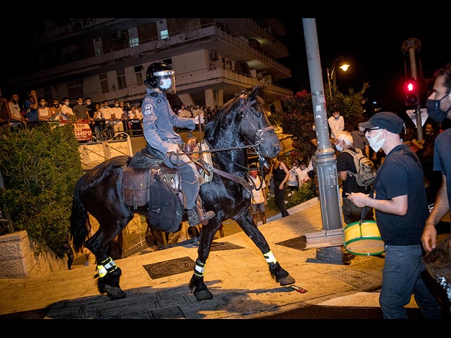 Протест в Иерусалиме: против Нетаниягу и действий правительства. Фоторепортаж